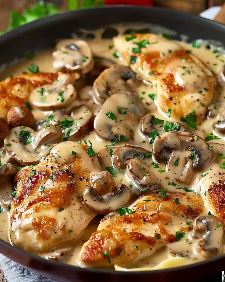 Mushroom Chicken