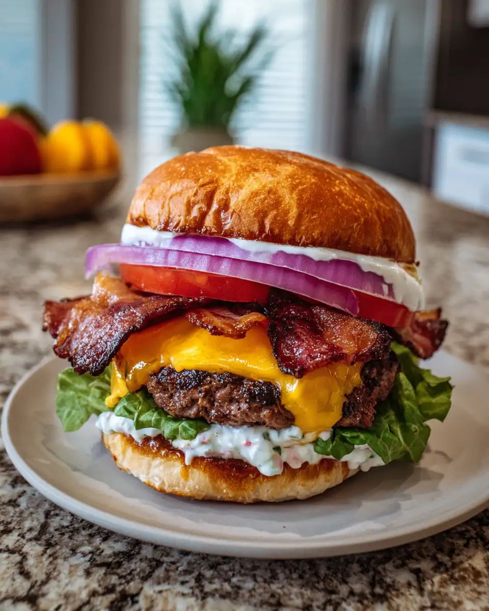 Bacon Ranch Burger