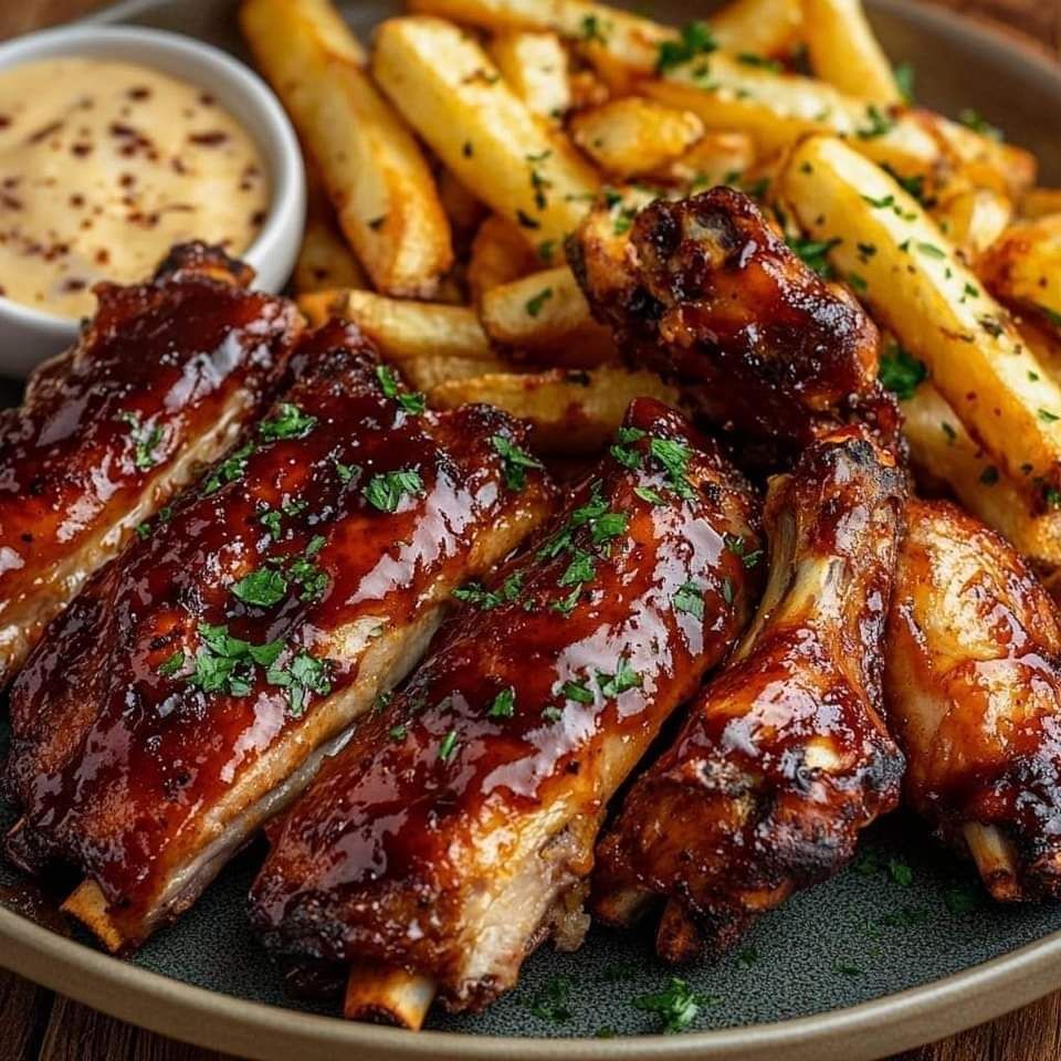 Chicken and Ribs Combo