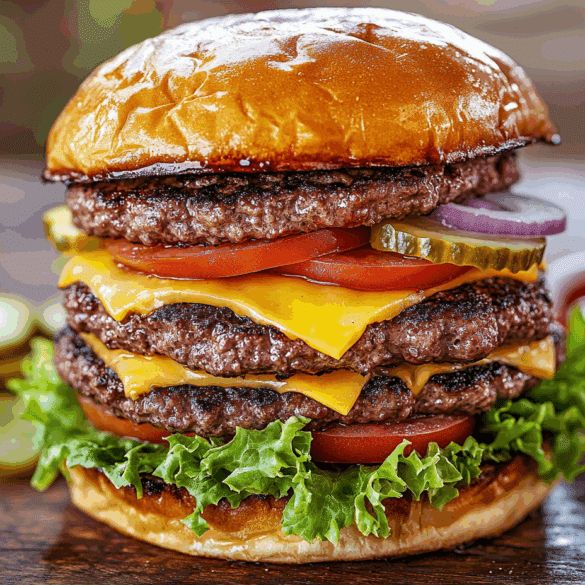 The Triple Threat Burger