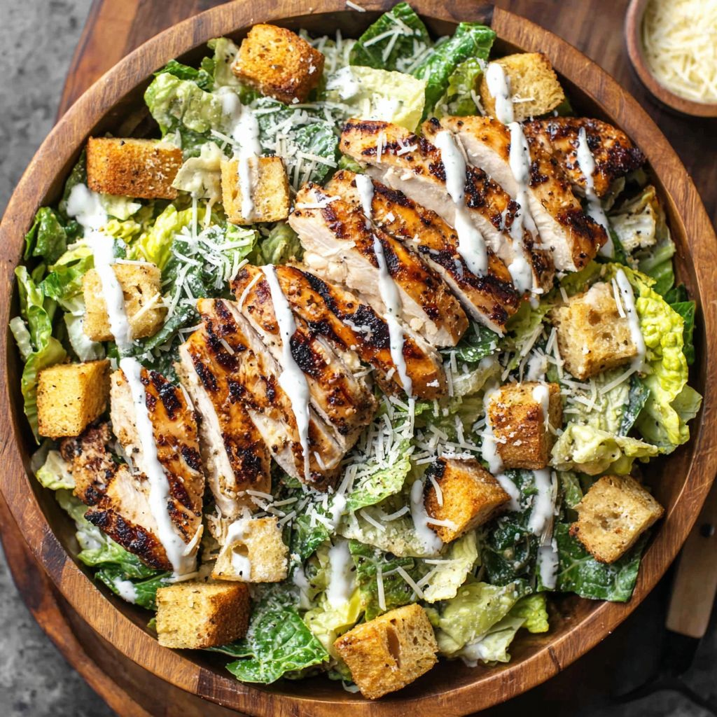 Grilled Chicken Caesar Salad
