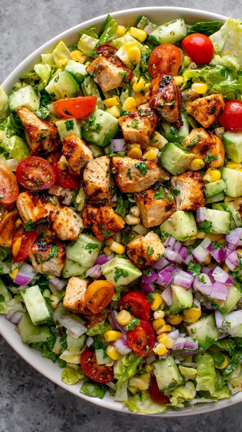 BBQ Chicken Salad