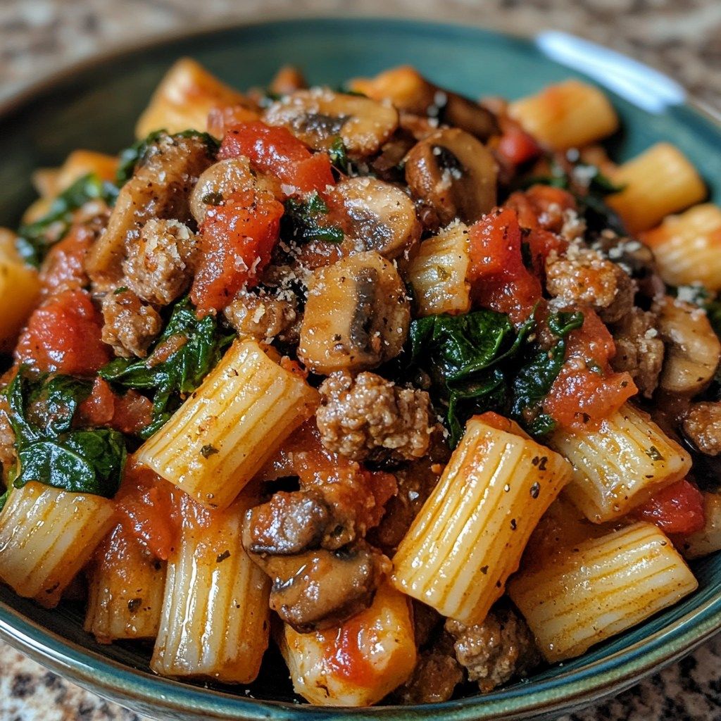 Italian Sausage Marinara Pasta