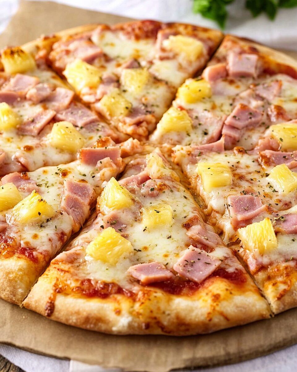 Medium Hawaiian Pizza