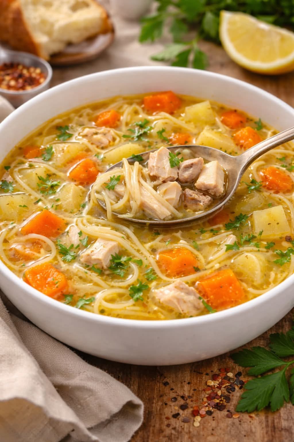 Chicken Noodle Soup (Bowl)
