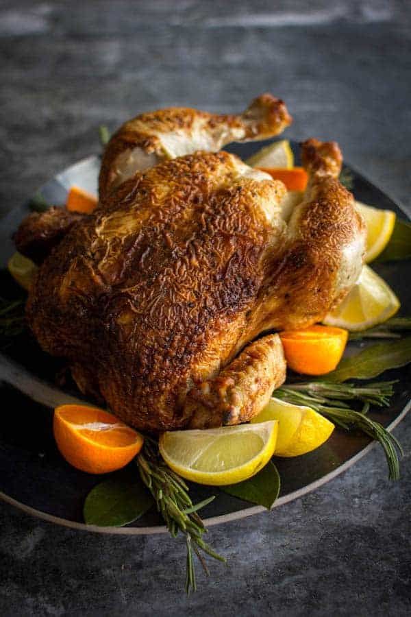 Half Rotisserie Chicken Plate