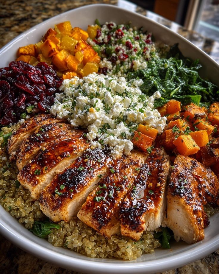 Harvest Grain Bowl with Chicken