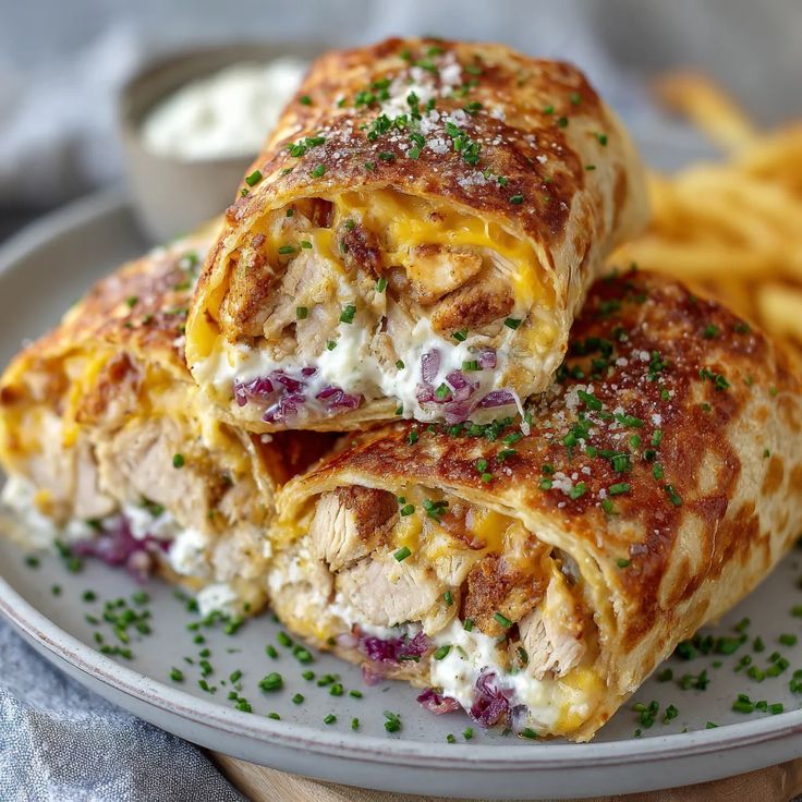 Chicken Philly Wrap