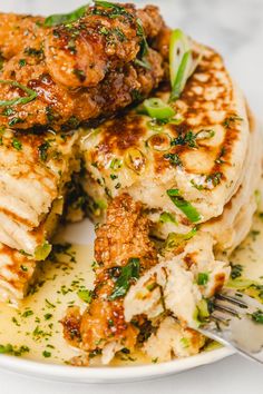 Chicken and Pancakes