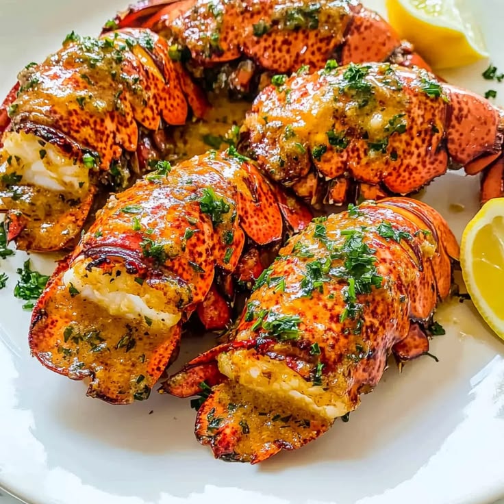 Hibachi Lobster Tail Dinner