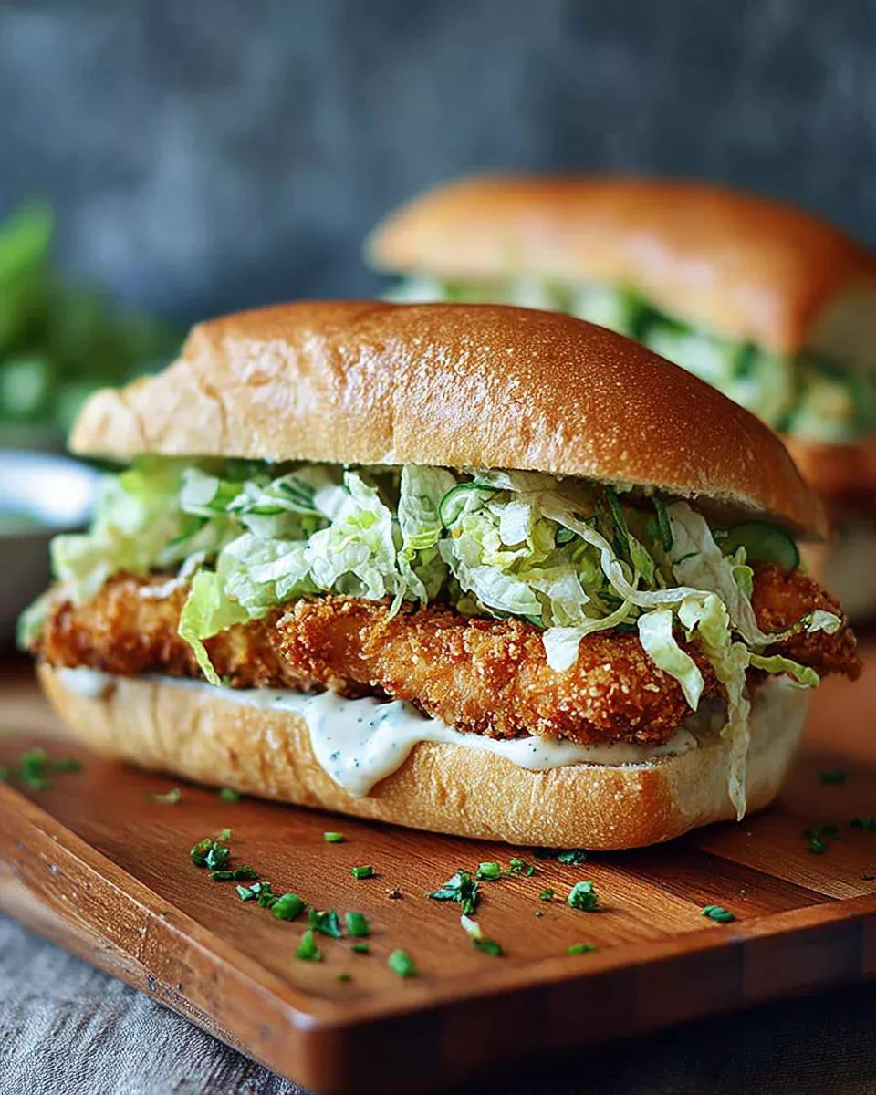 Deluxe Crispy Chicken Sandwich