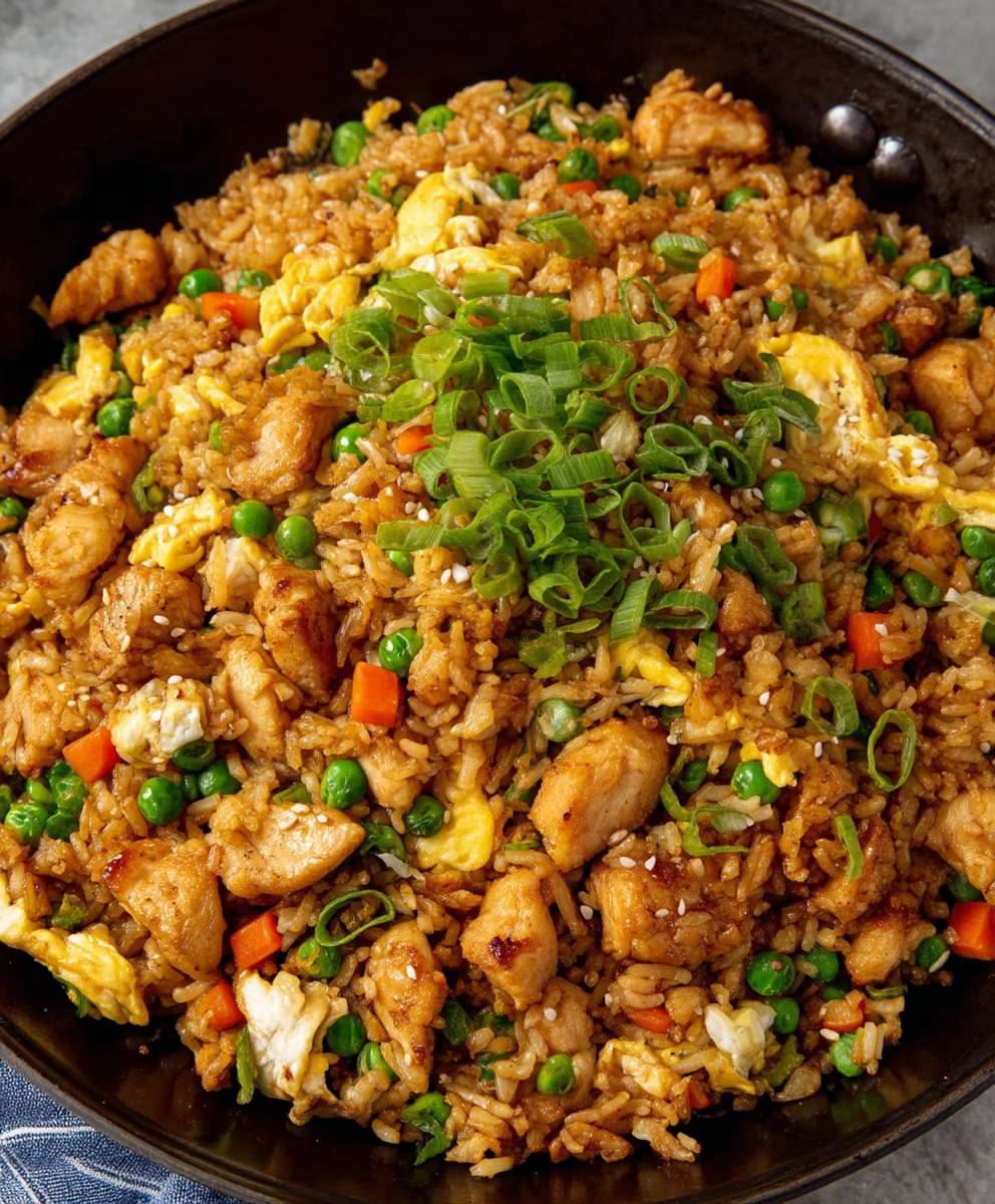 Fried Rice — Chicken